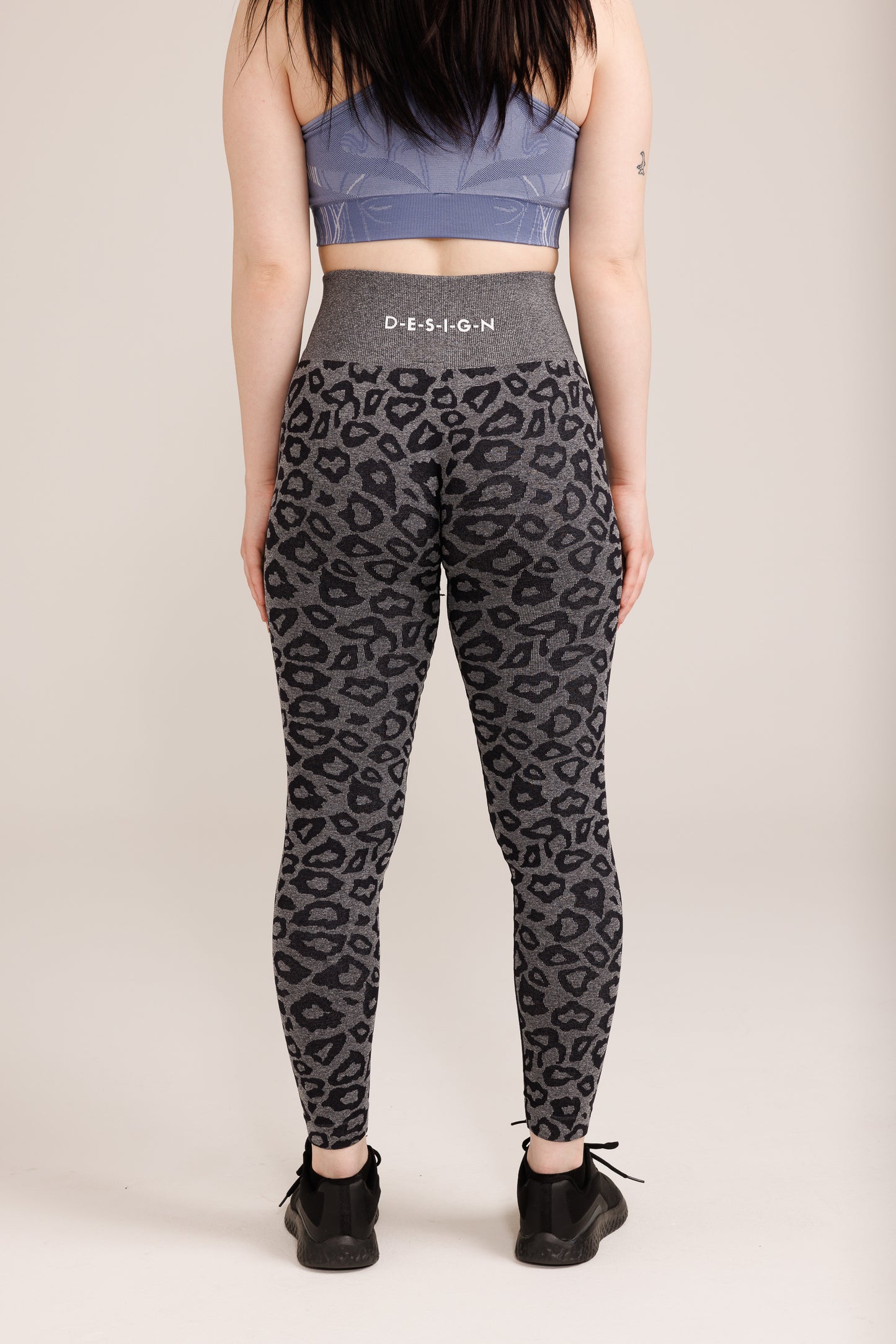 Leopard Black Print Leggings