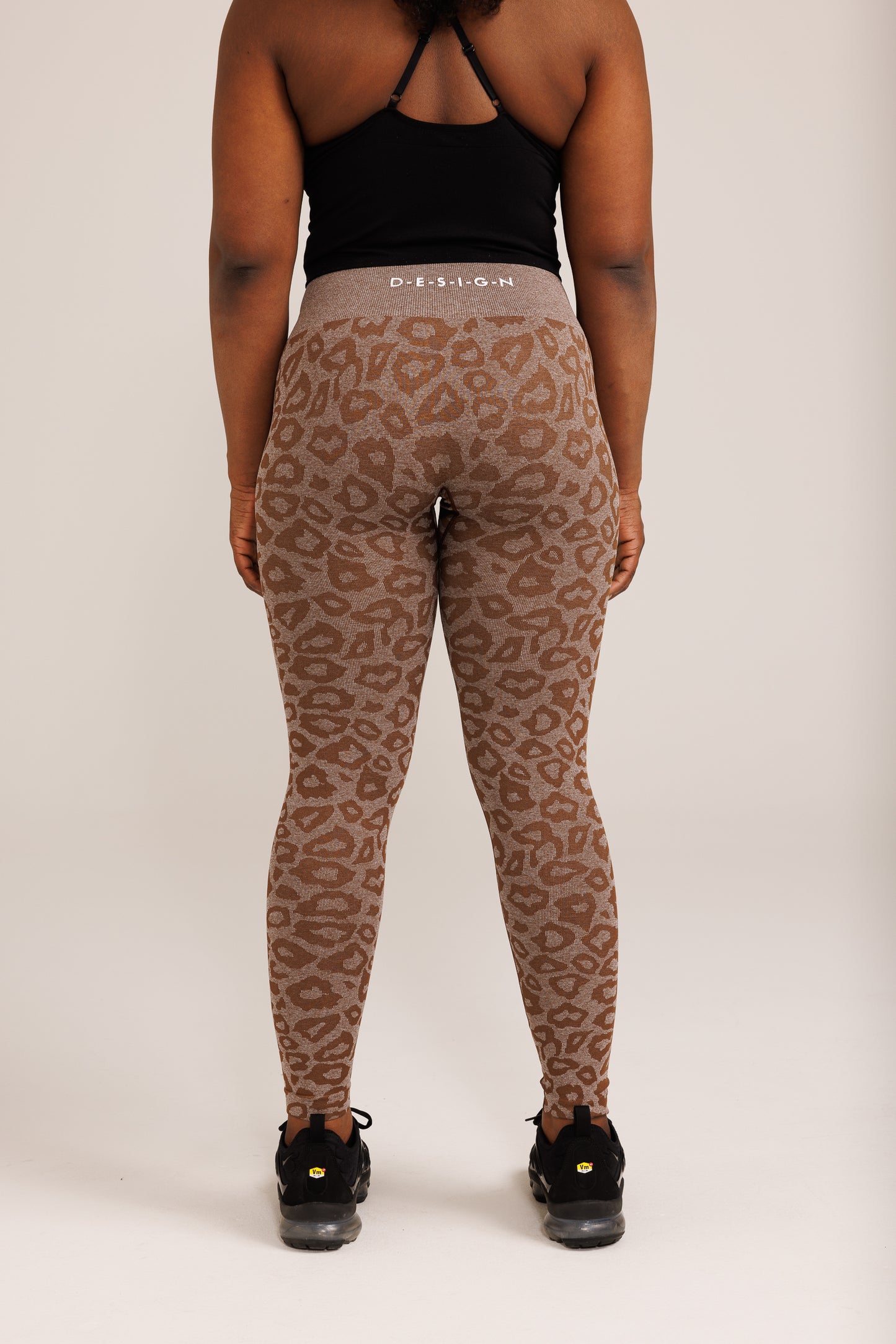 Leopard Brown Print Leggings
