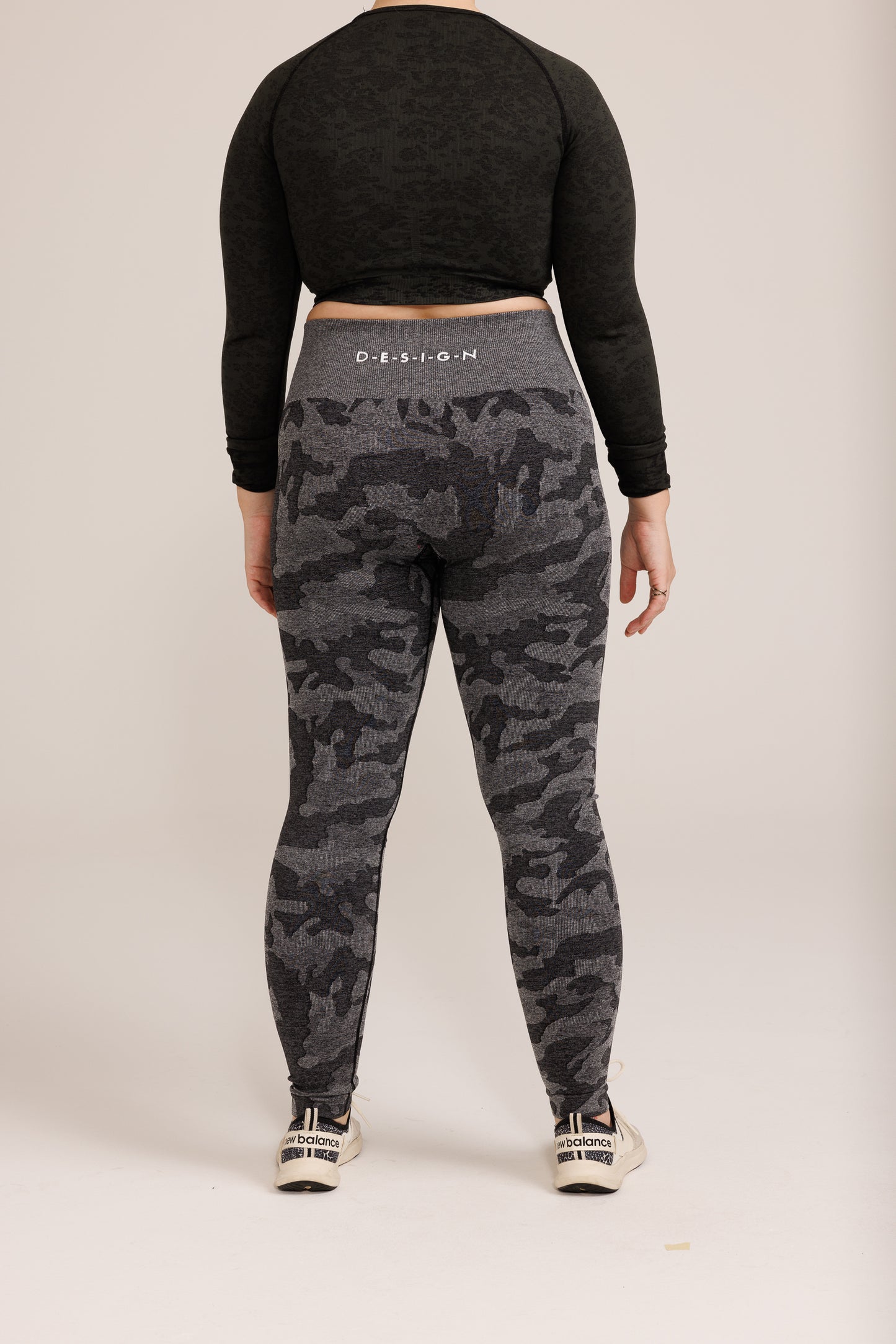 Camo Black Print Leggings