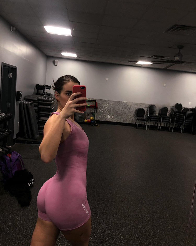 Pink-Camo One Piece Set