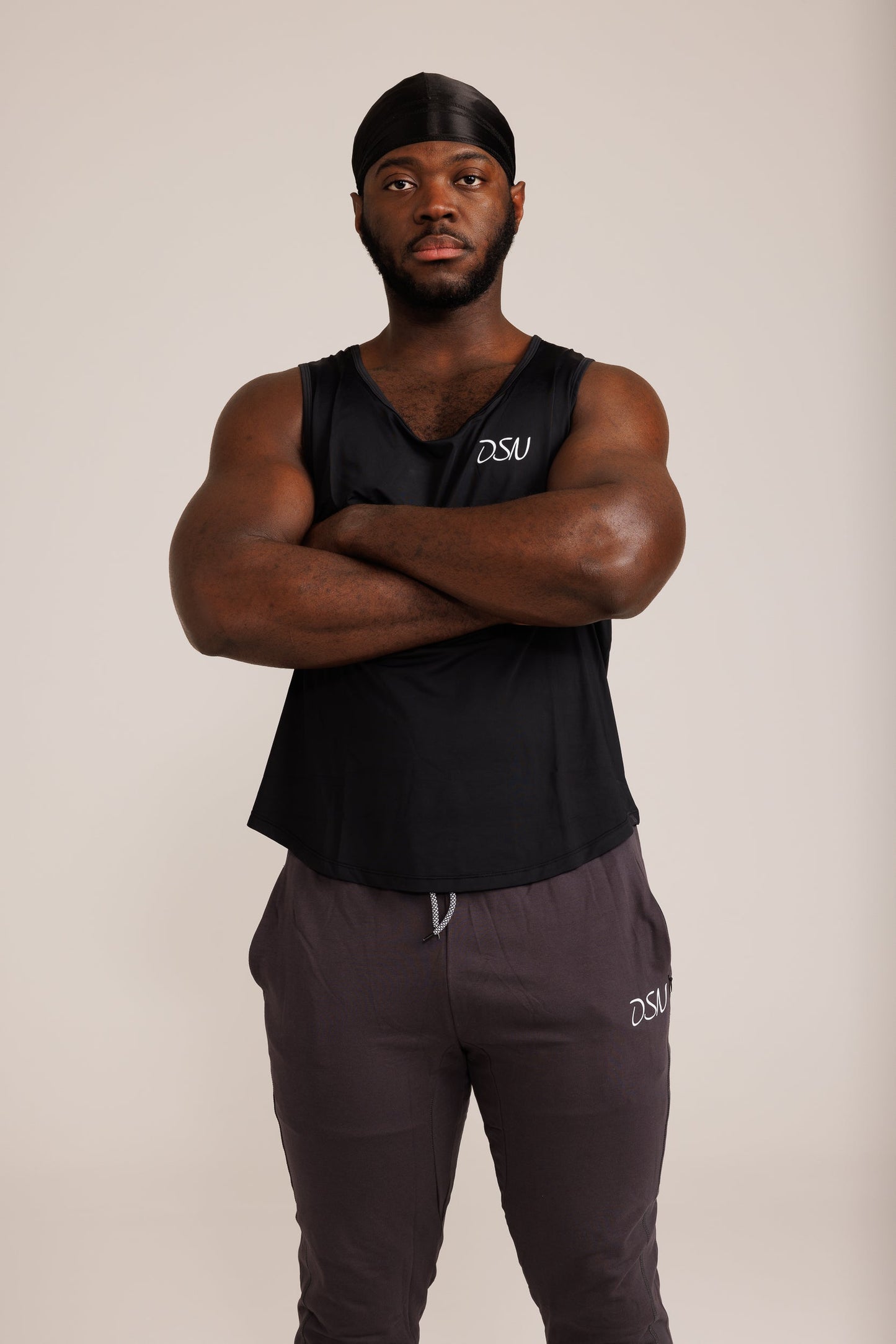 DSN Midnight Black Fit Tank