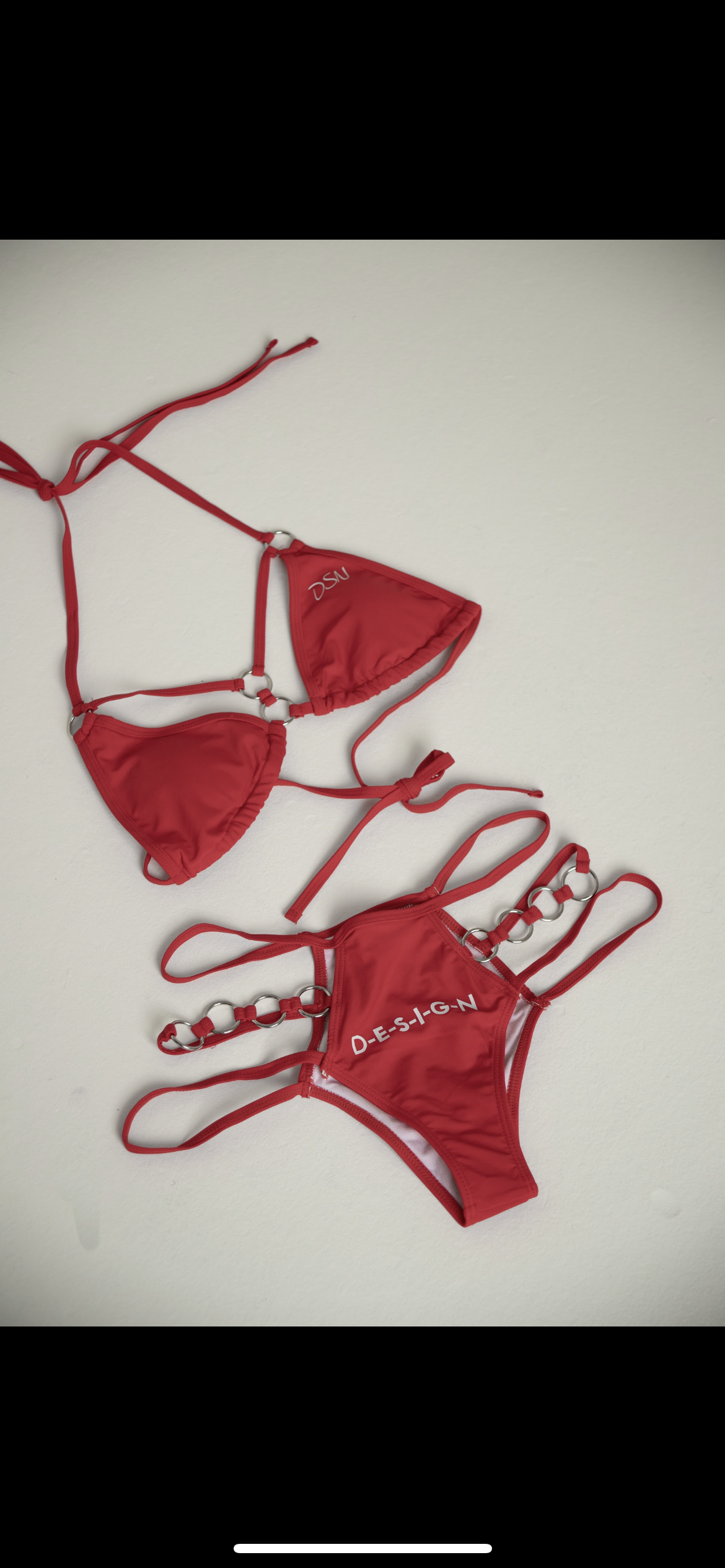 DSN 2 Piece Laced Bikini Set