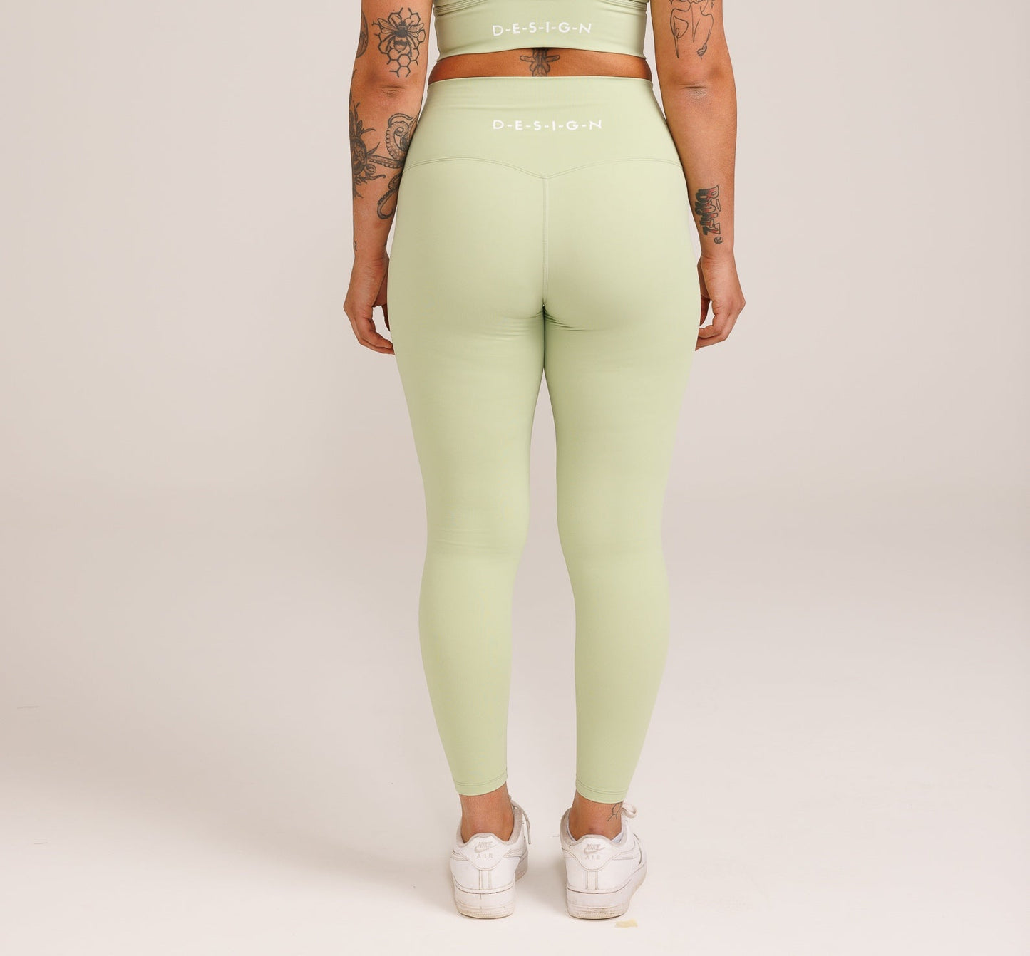 DSN Ribbed Lime Leggings