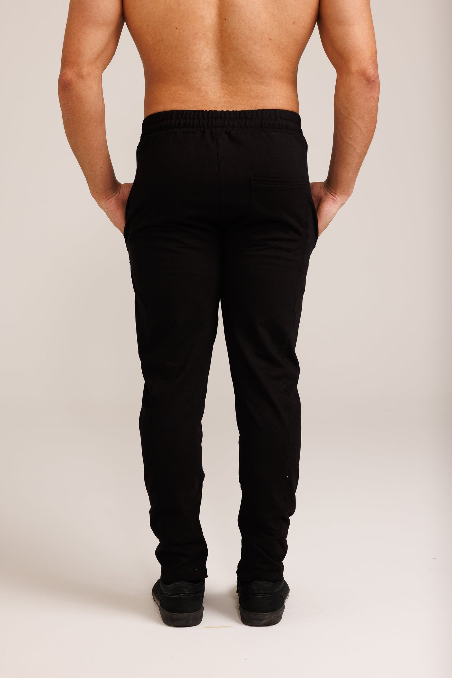 DSN Black Pocket Joggers