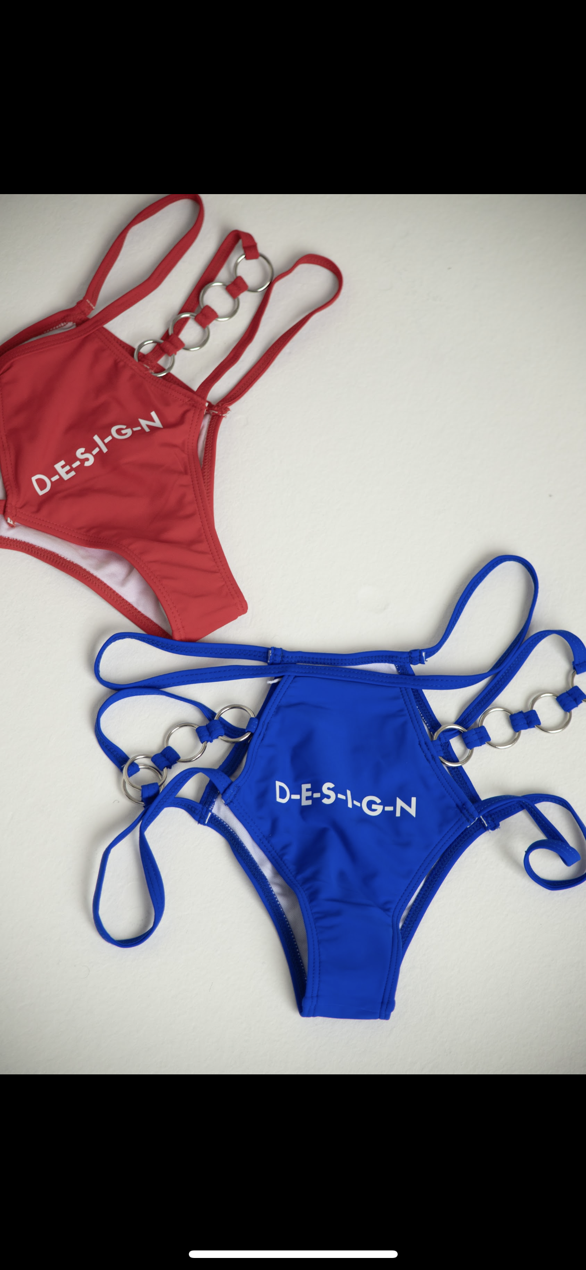 DSN 2 Piece Laced Bikini Set