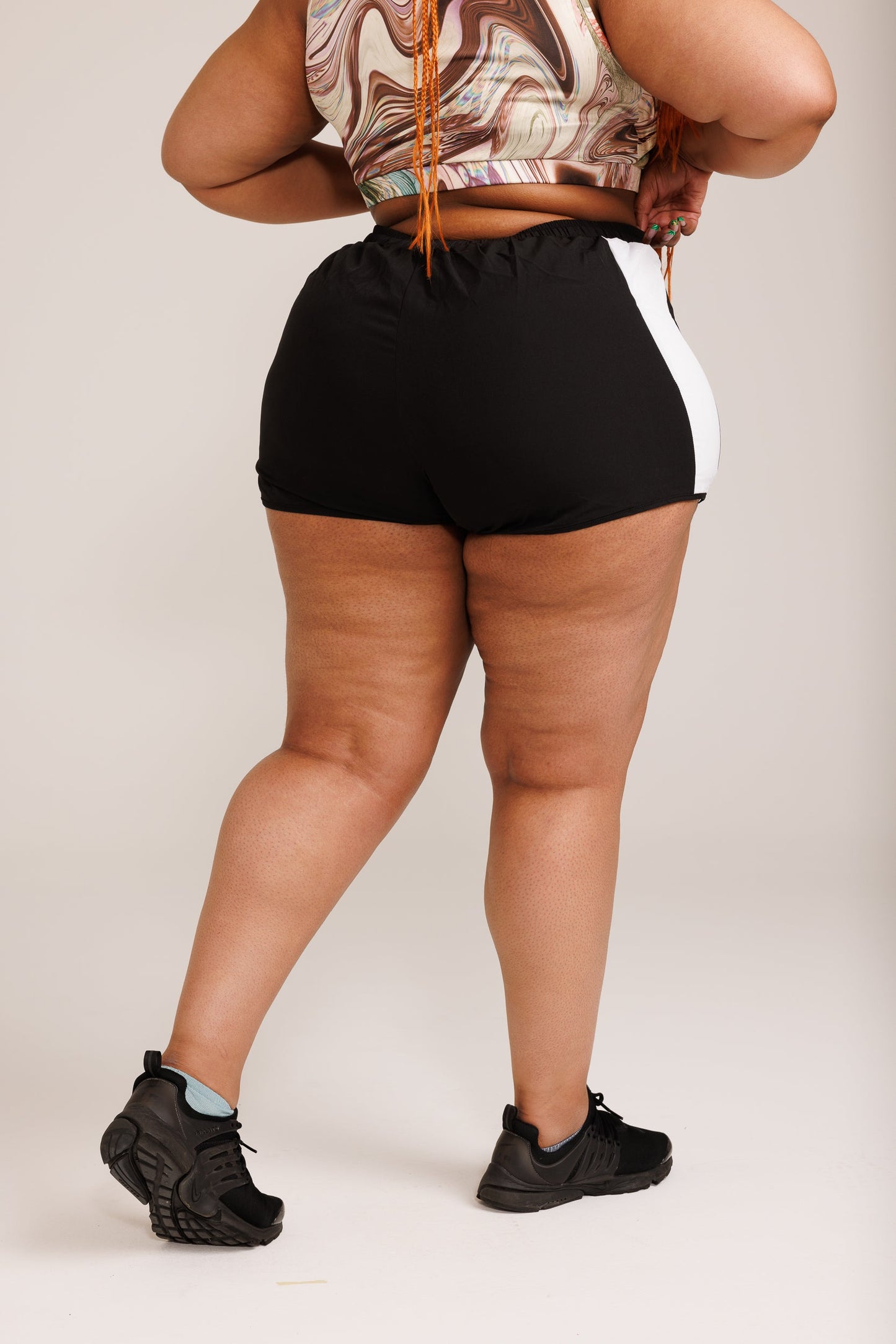 DSN Black Drawstring Shorts