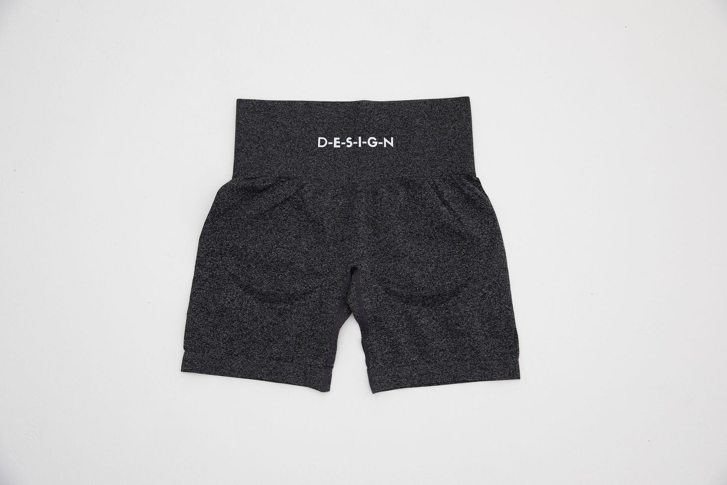 Contour Black Speckled Biker Shorts