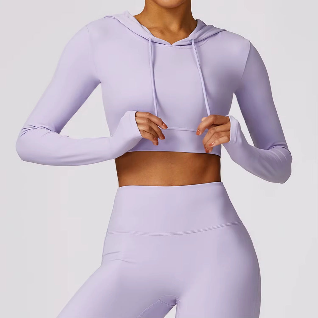 Meisuela Crop Top Hoodie