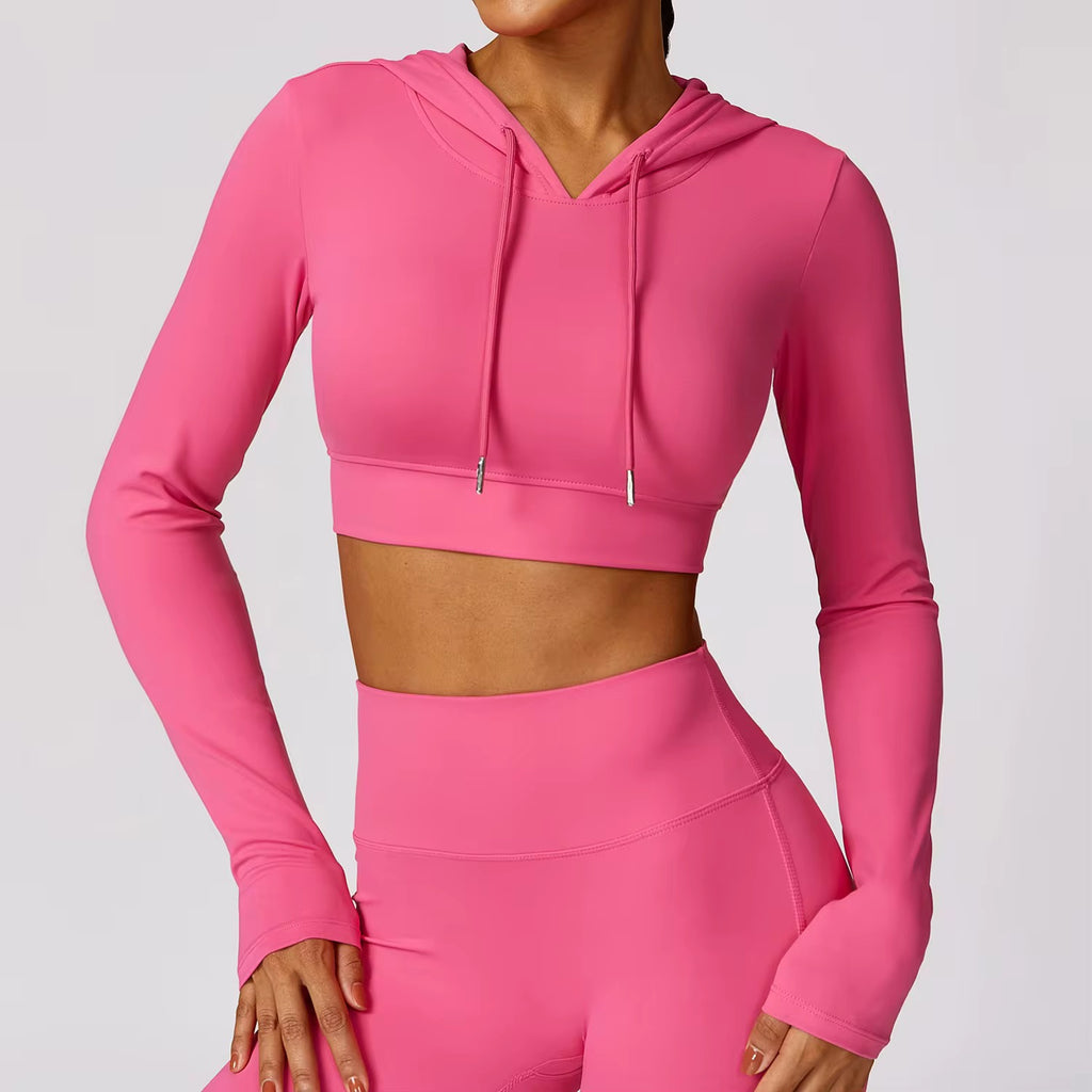 Meisuela Crop Top Hoodie