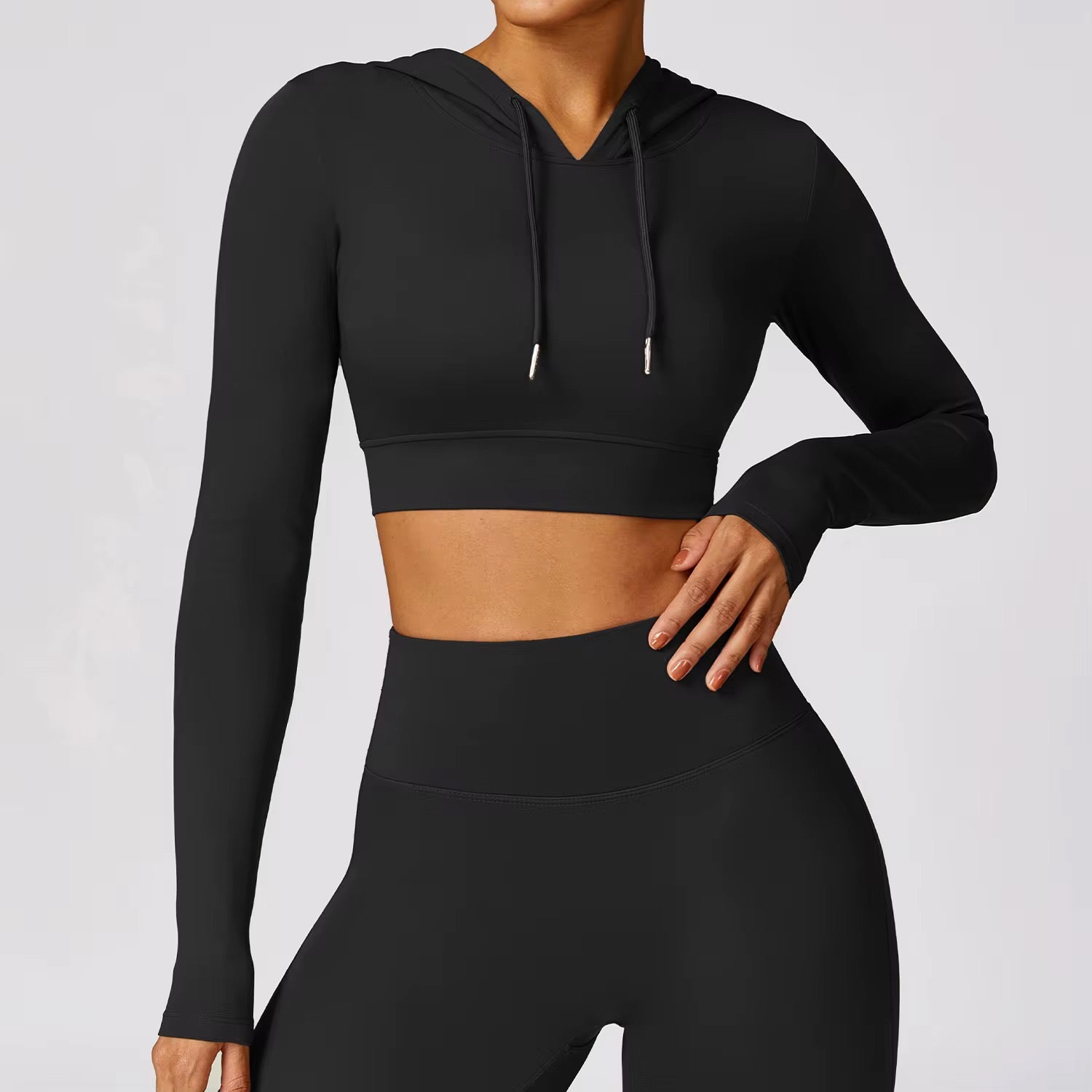 Meisuela Crop Top Hoodie