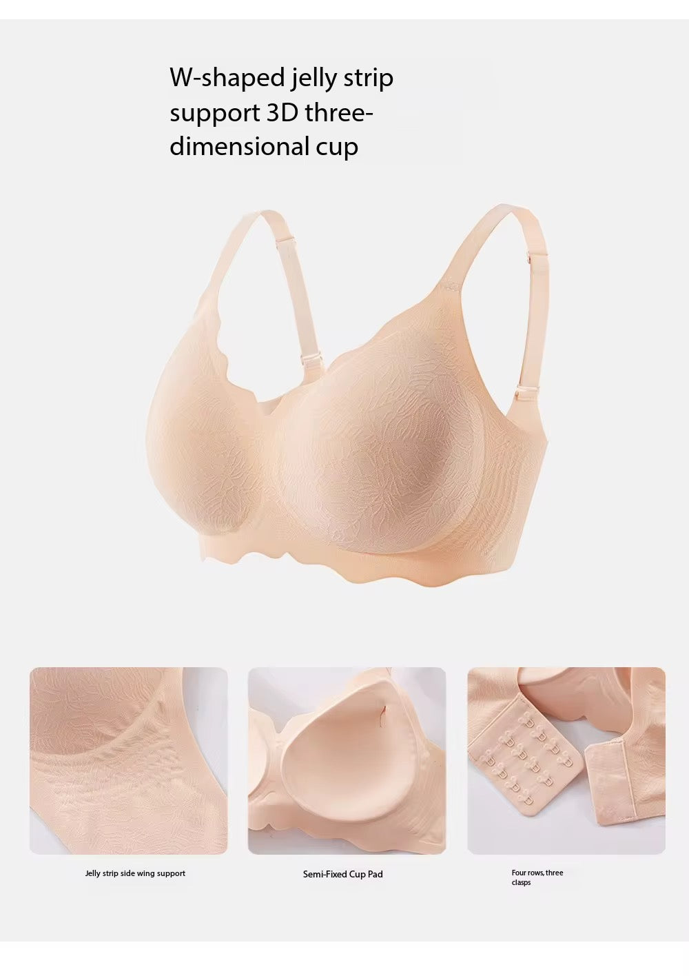 Wireless Minimizer Push-Up Bra