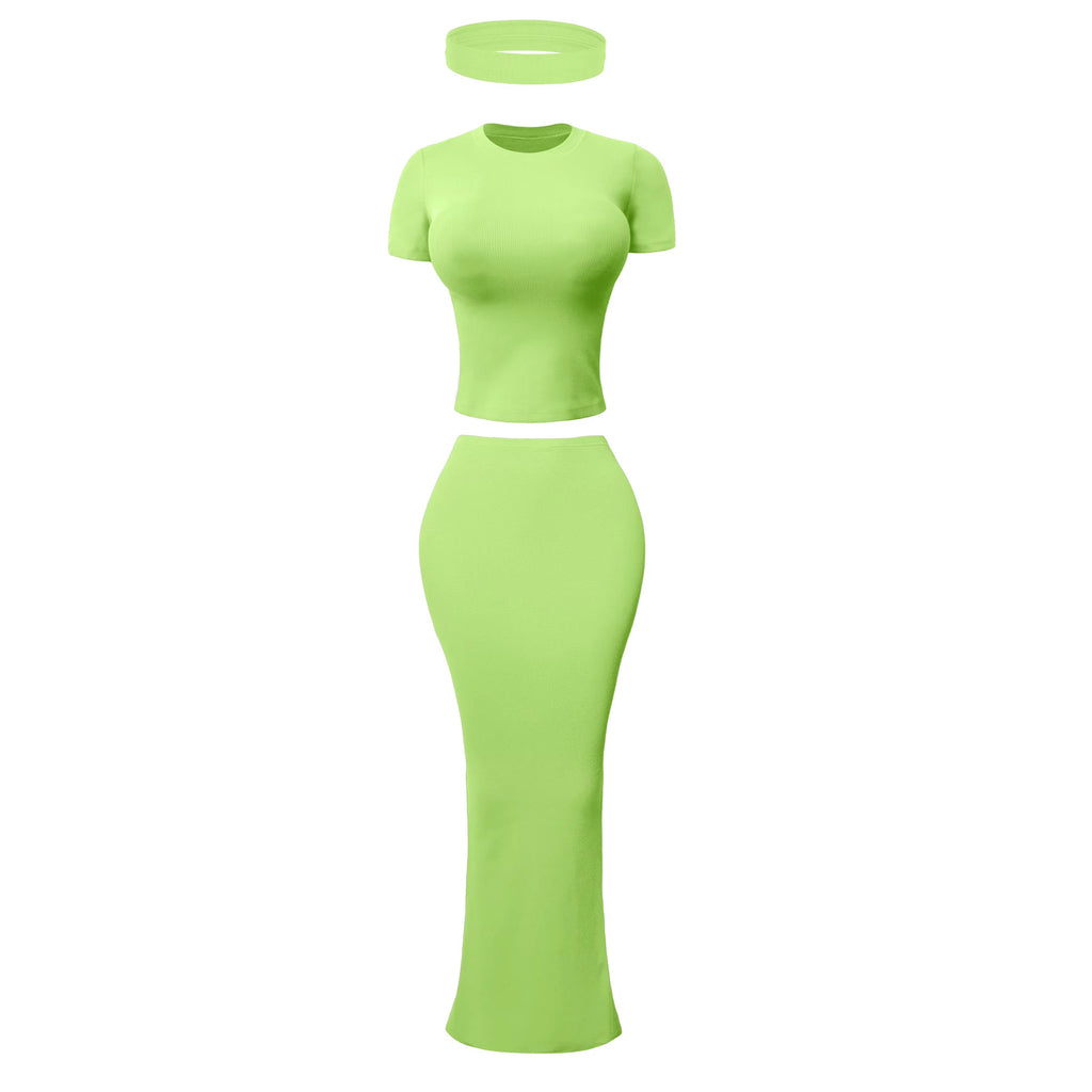 Maxi Dress Hair-Band Set