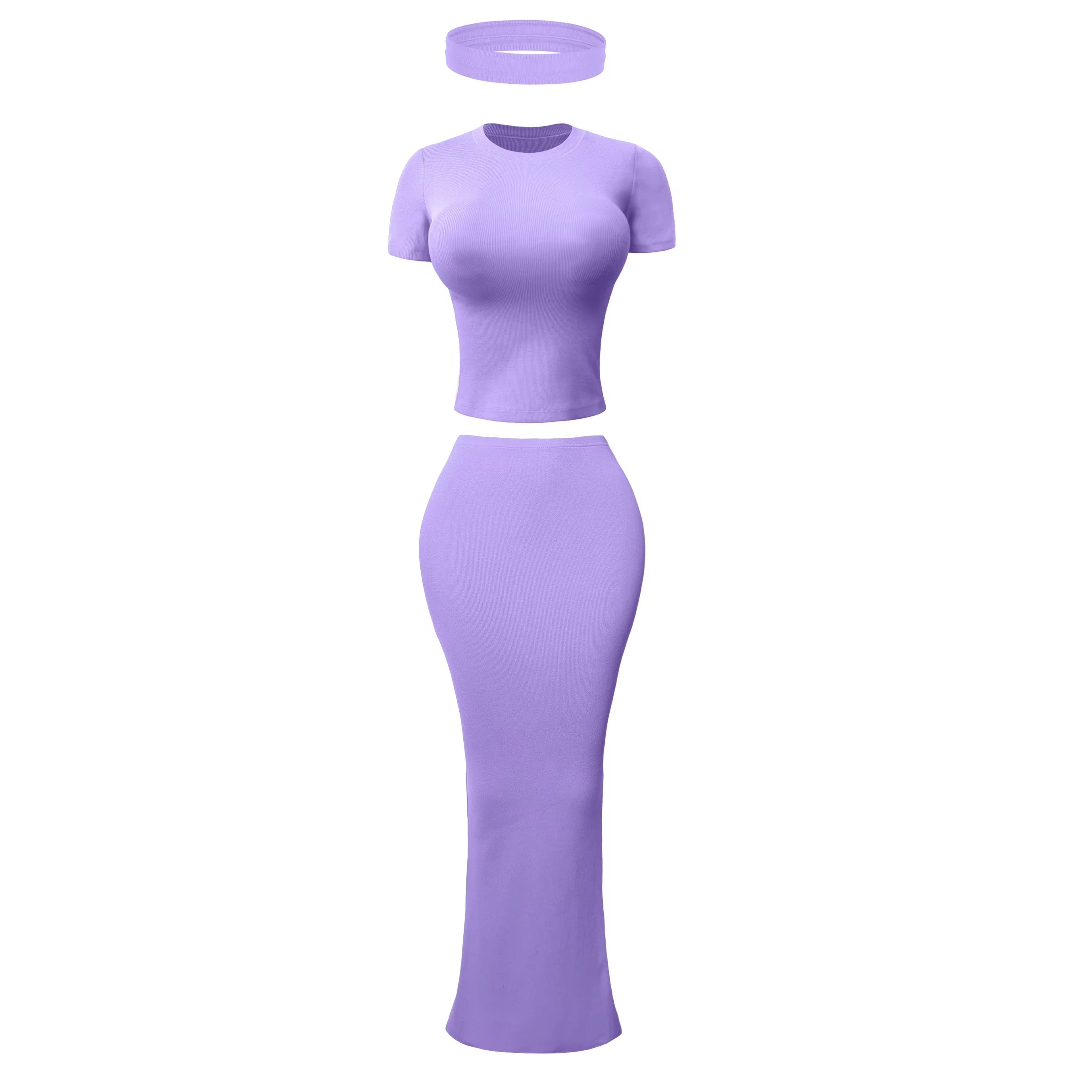 Maxi Dress Hair-Band Set