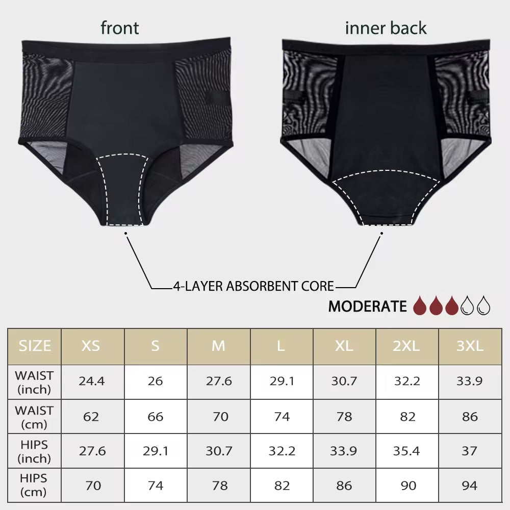 4 Layer Menstrual Underwear