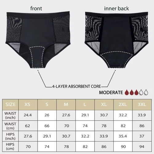 4 Layer Menstrual Underwear