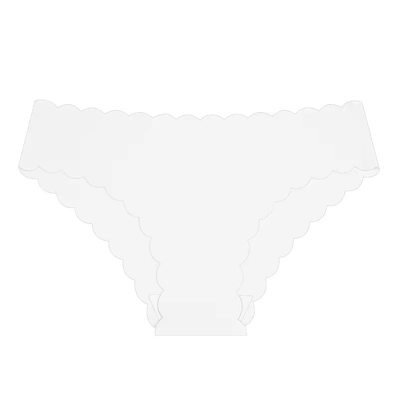 Wavy Lace Ice Silk Briefs