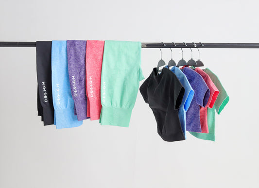 5 Piece Seamless  Sportswear Set