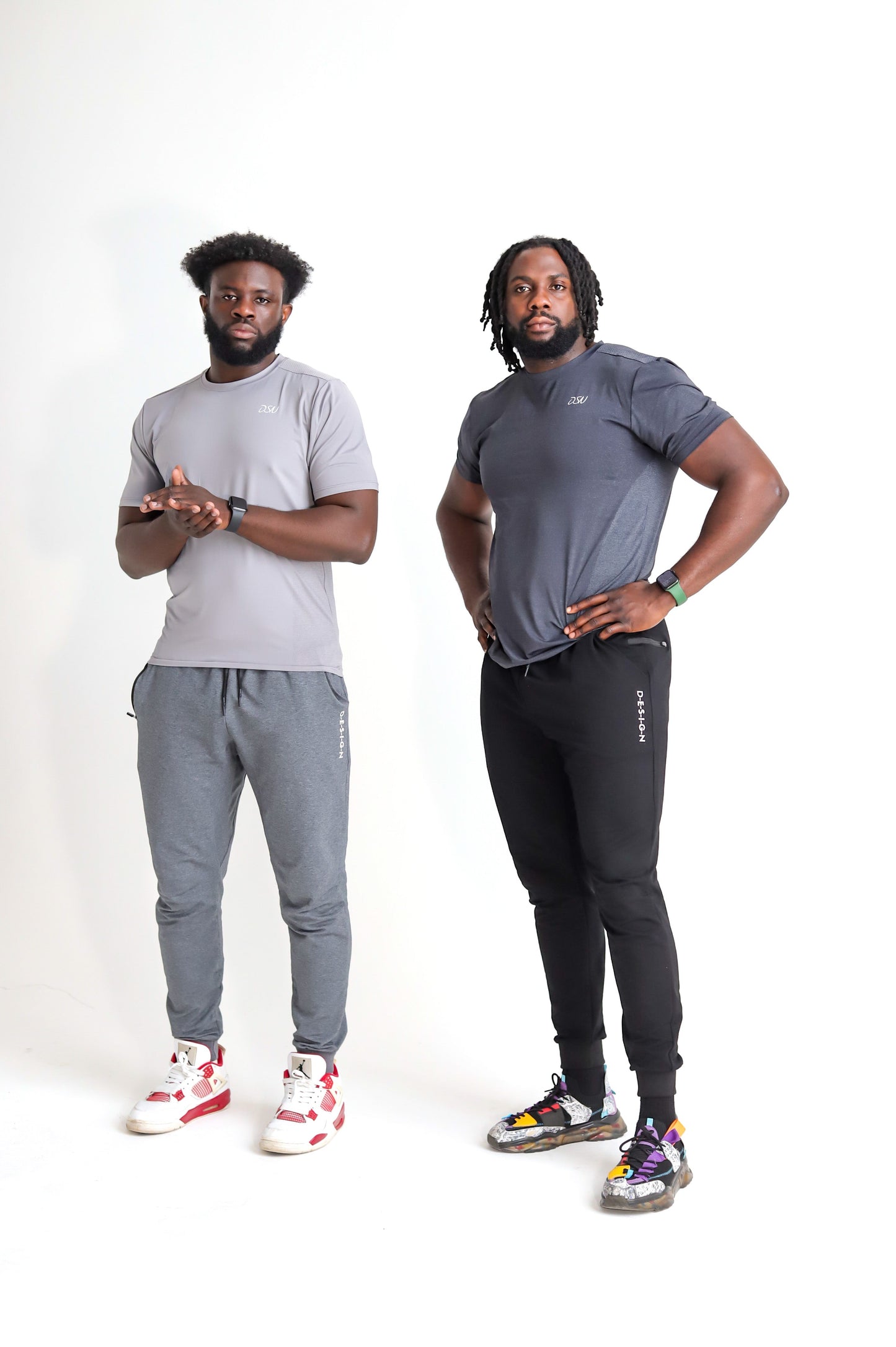 4 Piece Jogger & Workout T-shirt Set