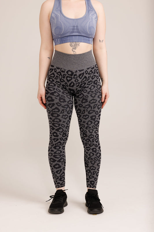 Leopard Black Print Leggings