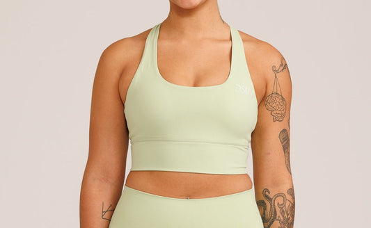 DSN Ribbed Lime Bra