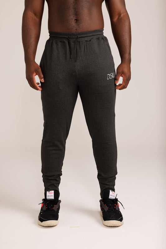 DSN Dark Grey Zipper Track Pants
