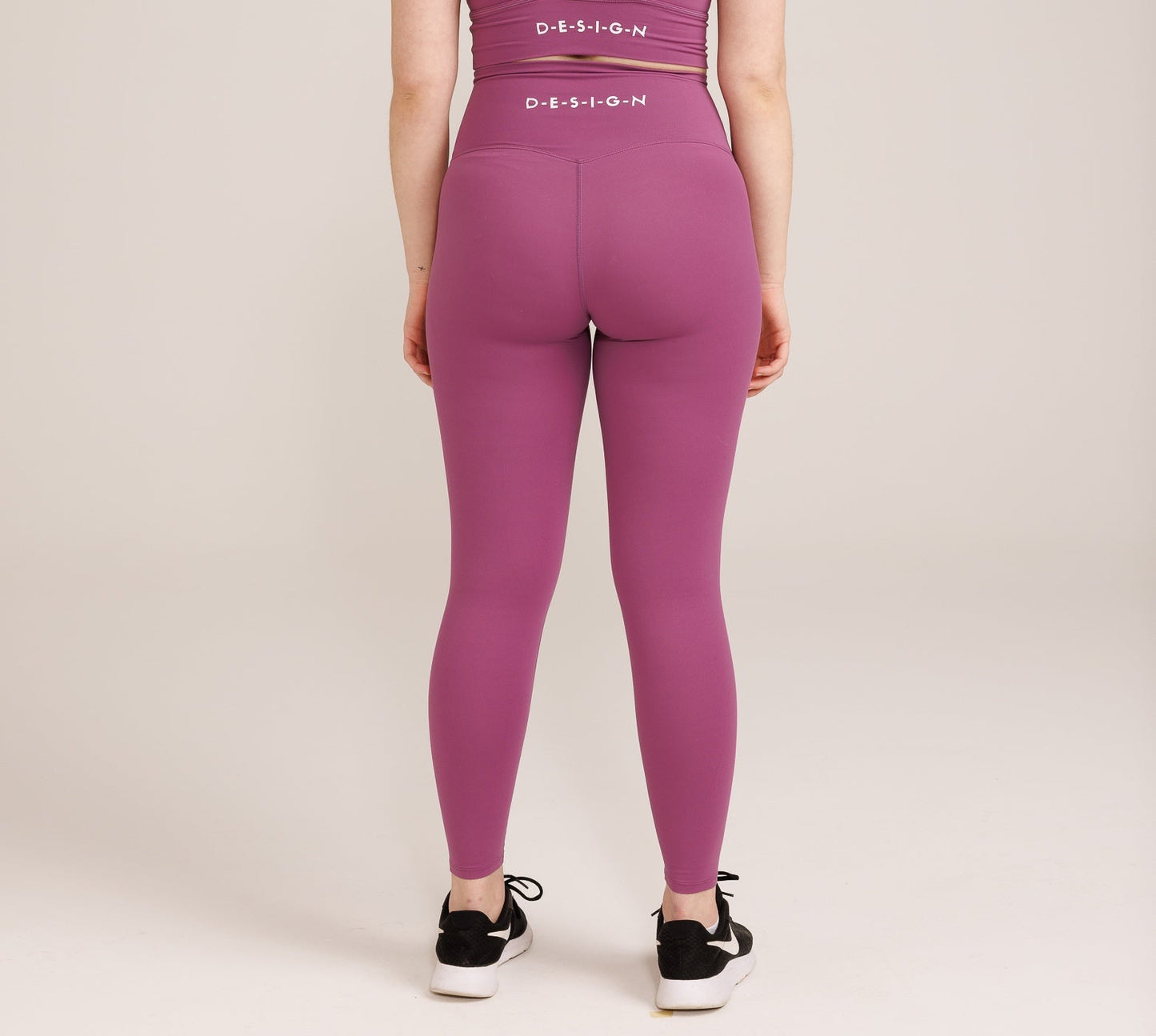 DSN Ribbed Ultra Purple Leggings