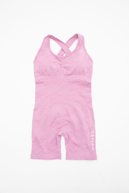Pink-Camo One Piece Set